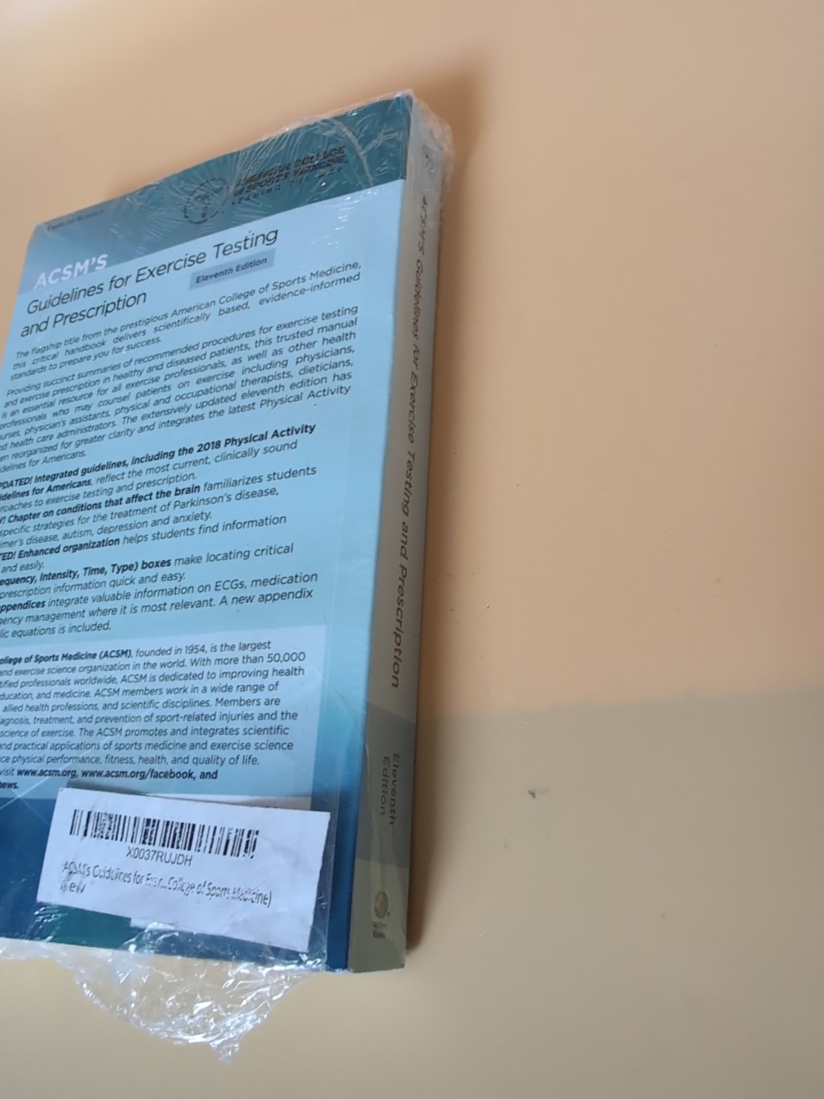 Lippincott Connect-Acsm Ser.: ACSM’s Guidelines for Exercise Testing and…