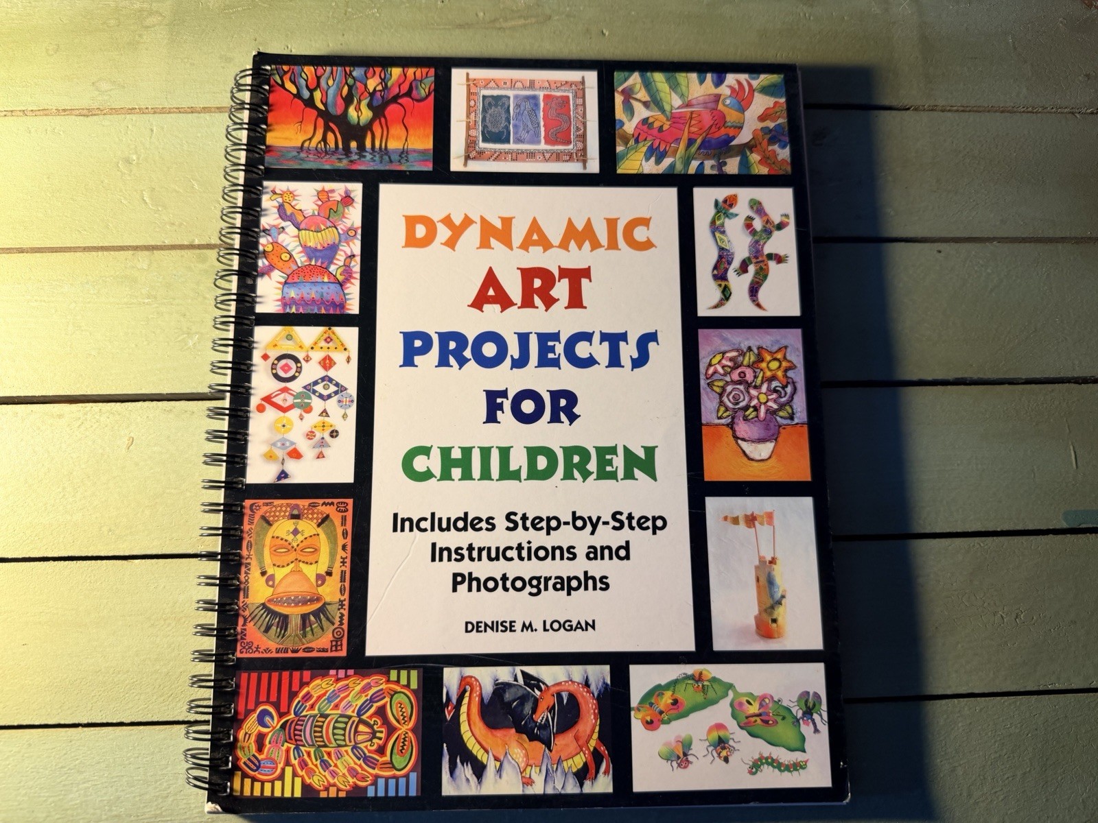 Dynamic Art Projects for Children by Denise Logan (2005, Spiral)