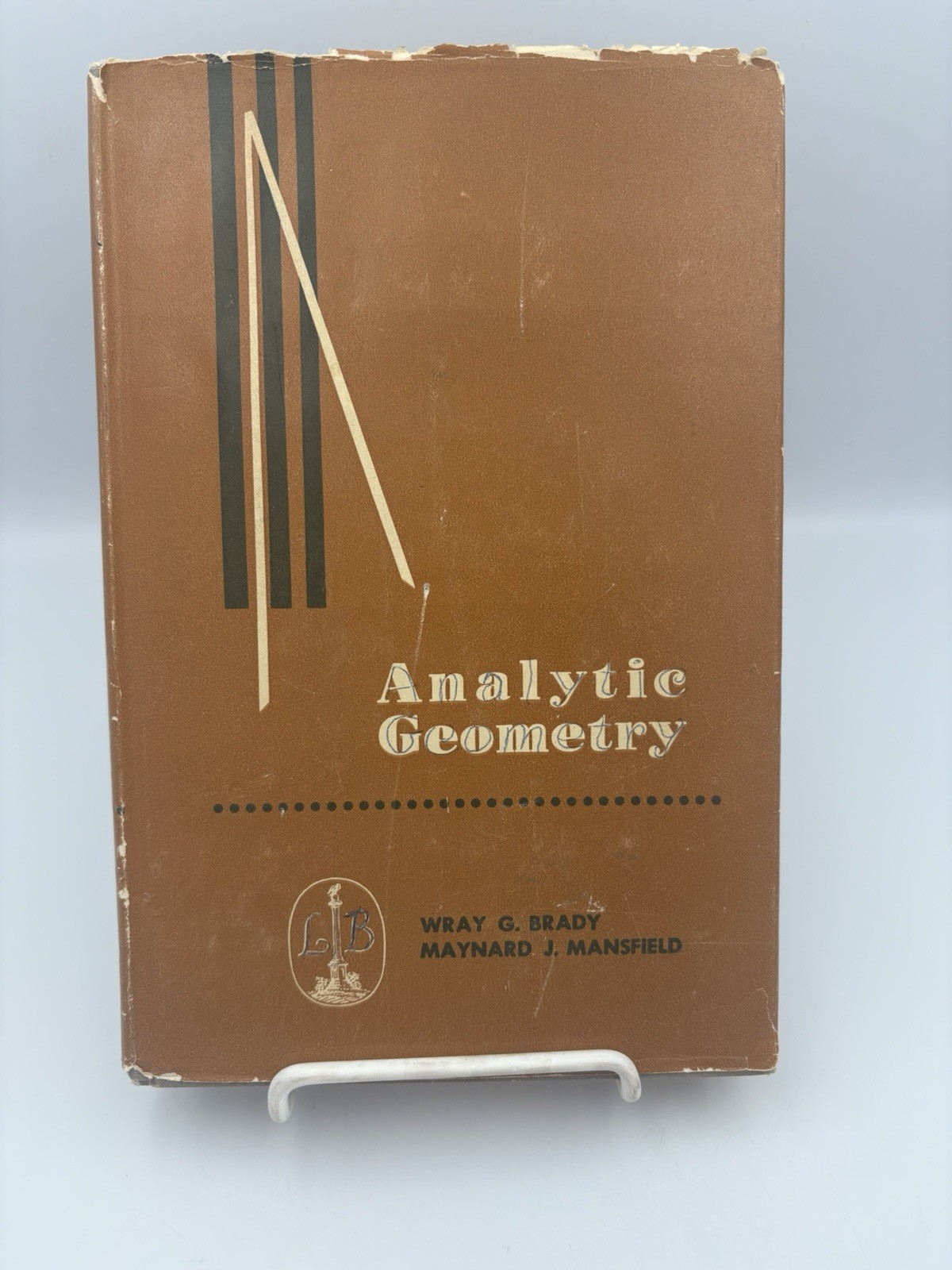 Analytic Geometry By Brady, Mansfield (1961) 1st Ed. Hardcover DJ