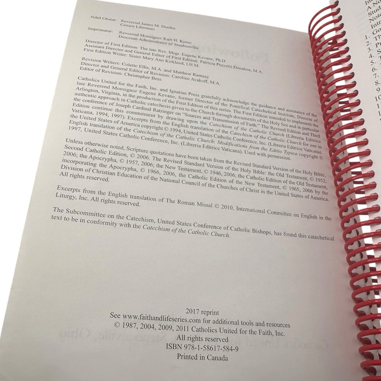 Following Christ Teacher’s Manual Third Ed. Book 6 Catholic Ignatius Press