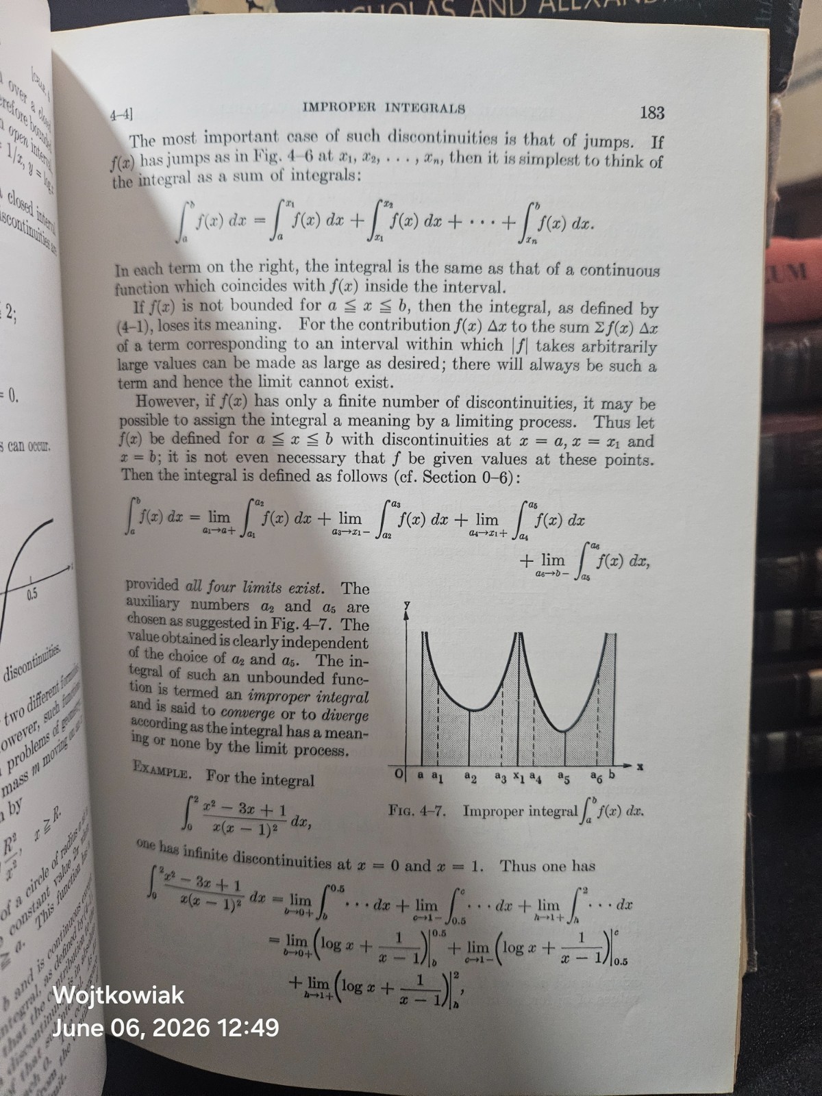 11# 1959 Advanced Calculus by Wilfred Kaplan – Fifth Printing Hardcover Book