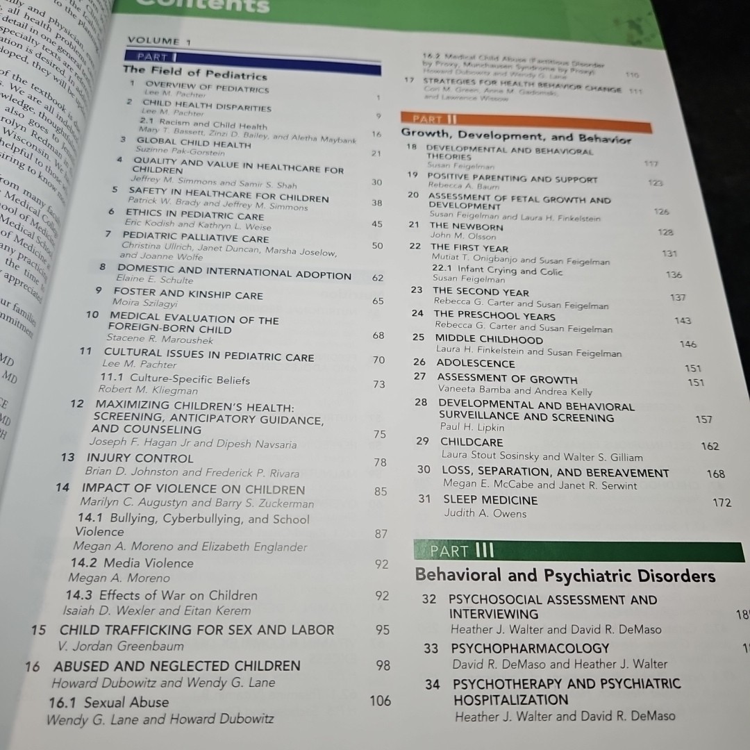 Nelson Textbook of Pediatrics Volume 1 & 2 HC Textbook Set With Code See Desc.