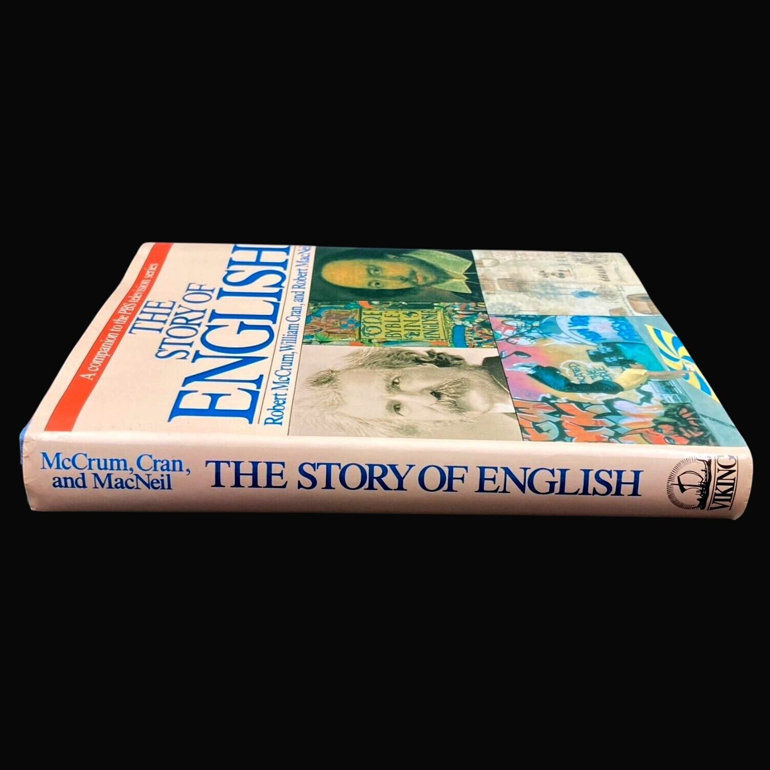 The Story of English by McCrum Cran & MacNeil 1986 HC 1st Edition PBS TV Series