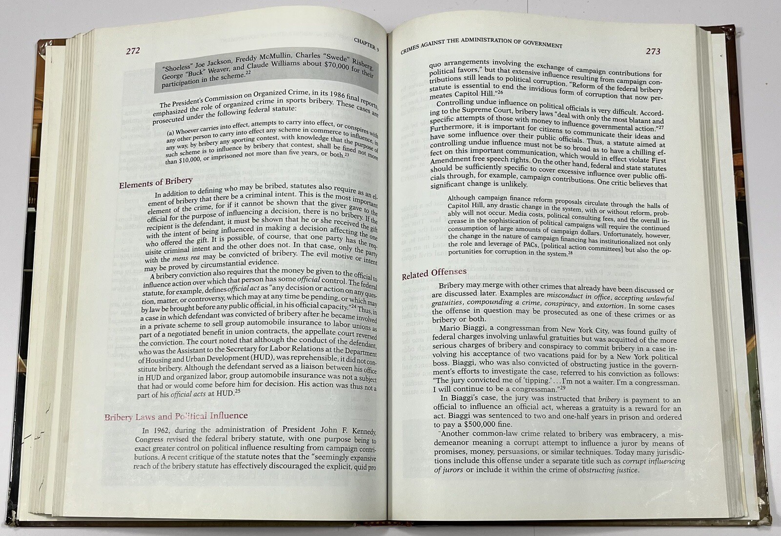 Criminal Law 2nd Edition by Sue Titus Reid 1991, Hardcover MacMillian Publishing