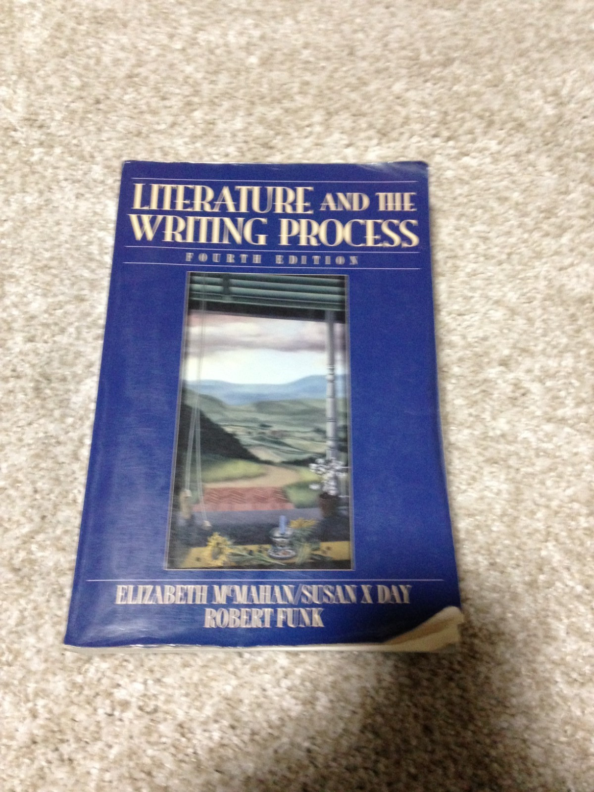 LITERATURE AND THE WRITING PROCESS FOURTH EDITION PAPERBACK BOOK ROBERT FUNK