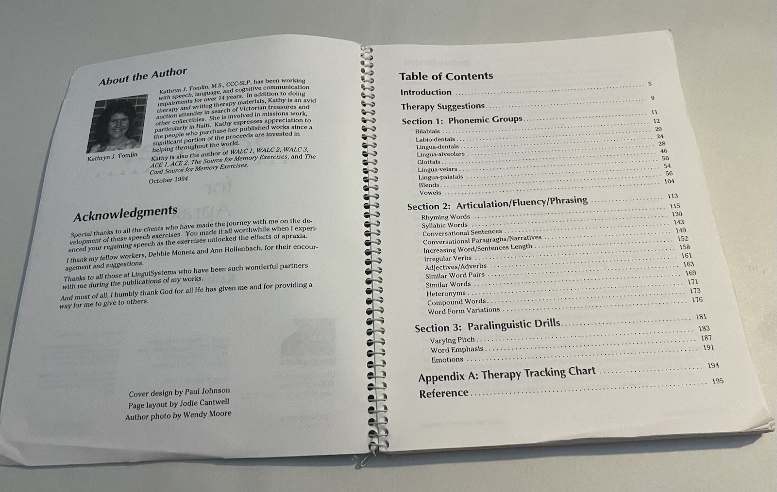 The Source for Apraxia Therapy by Kathryn J Tomlin