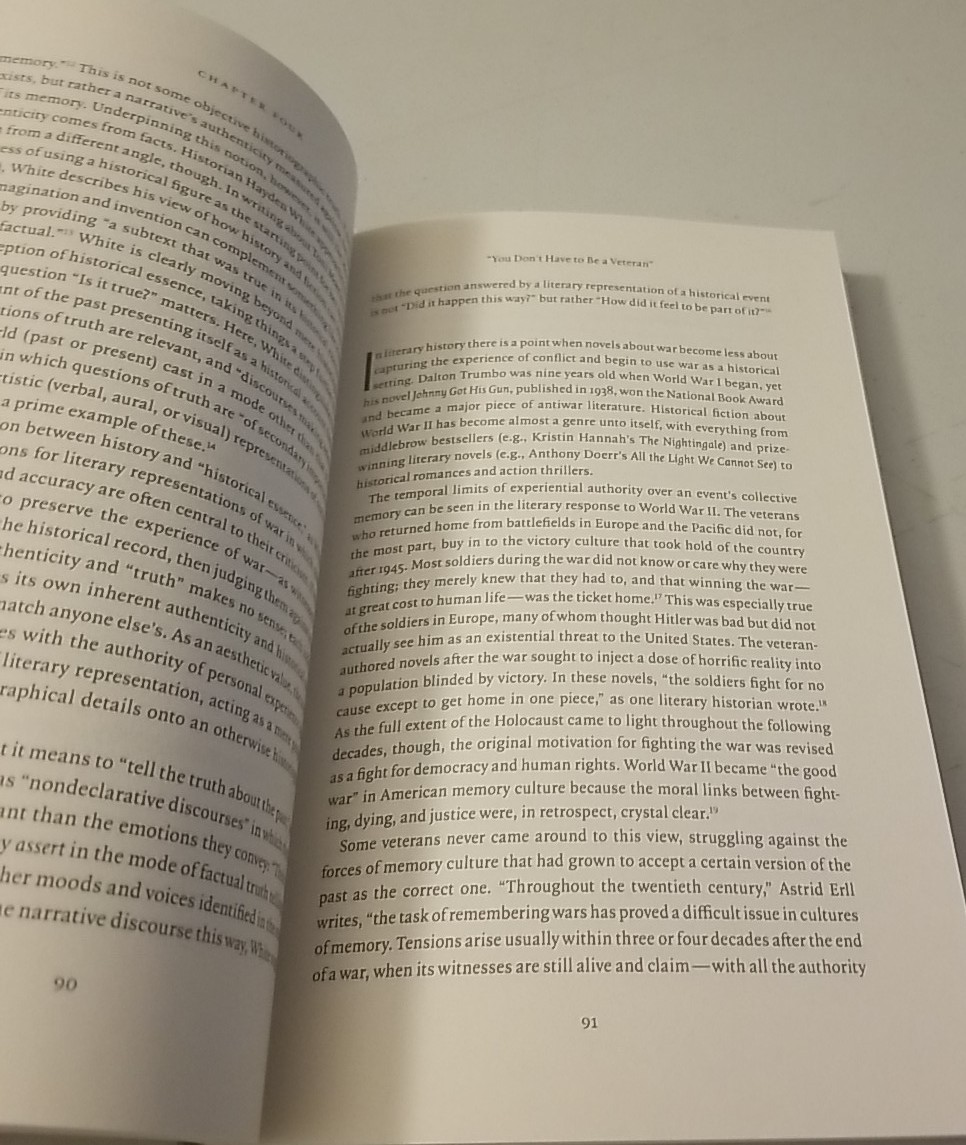 Writing Wars: Authorship and American War Fiction WWI to Present – David Eisler