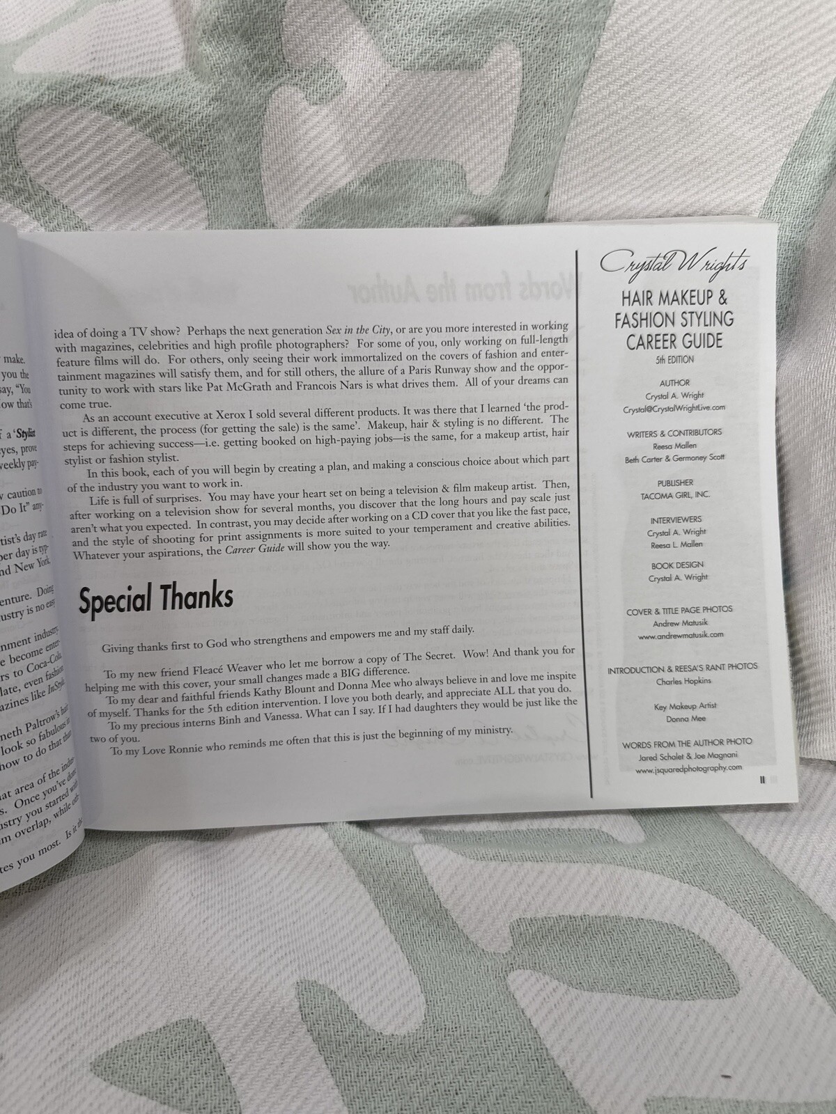 RareCrystal Wright’s Hair Makeup & Fashion Styling Guide – 5th Ed, Blasco Estate