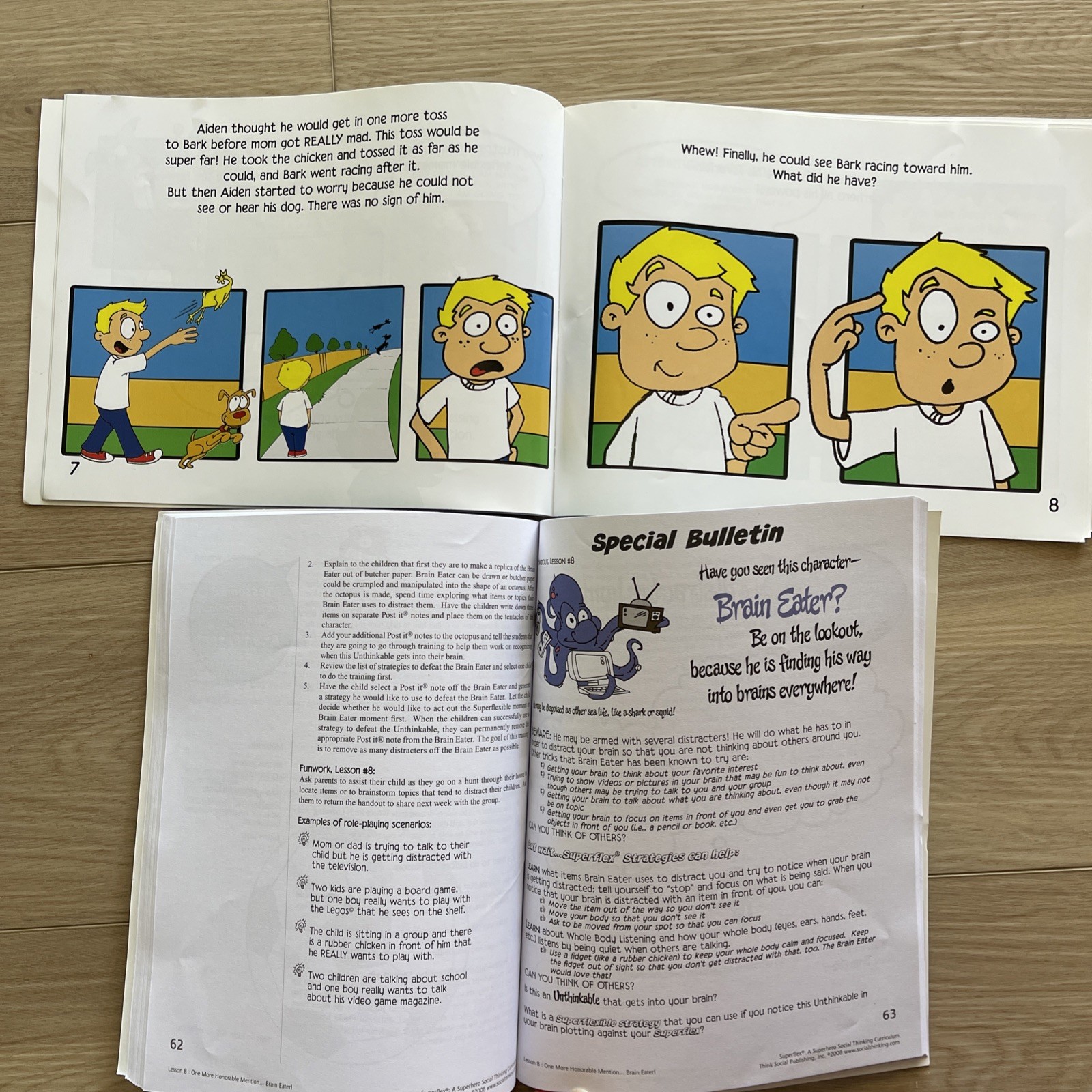 Superflex • A Superhero Social Thinking Curriculum • (×2) Books • Madrigal