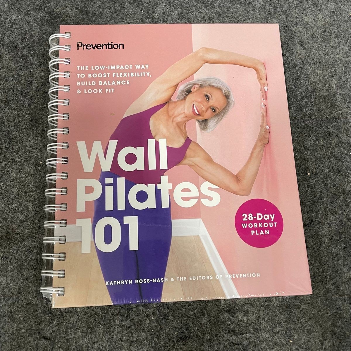 Prevention Wall Pilates 101 Hardcover By Kathryn Ross-Nash
