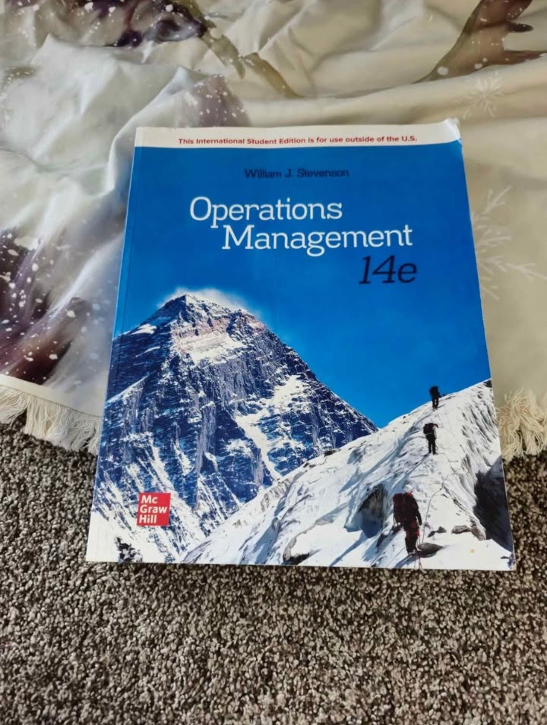 Operations Management by William J. Stevenson (2020, Paperback)