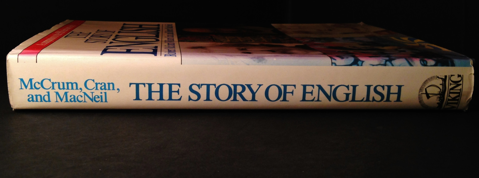 The Story of English by William Cran, Robert MacNeil Robert McCrum 1986 HCDJ