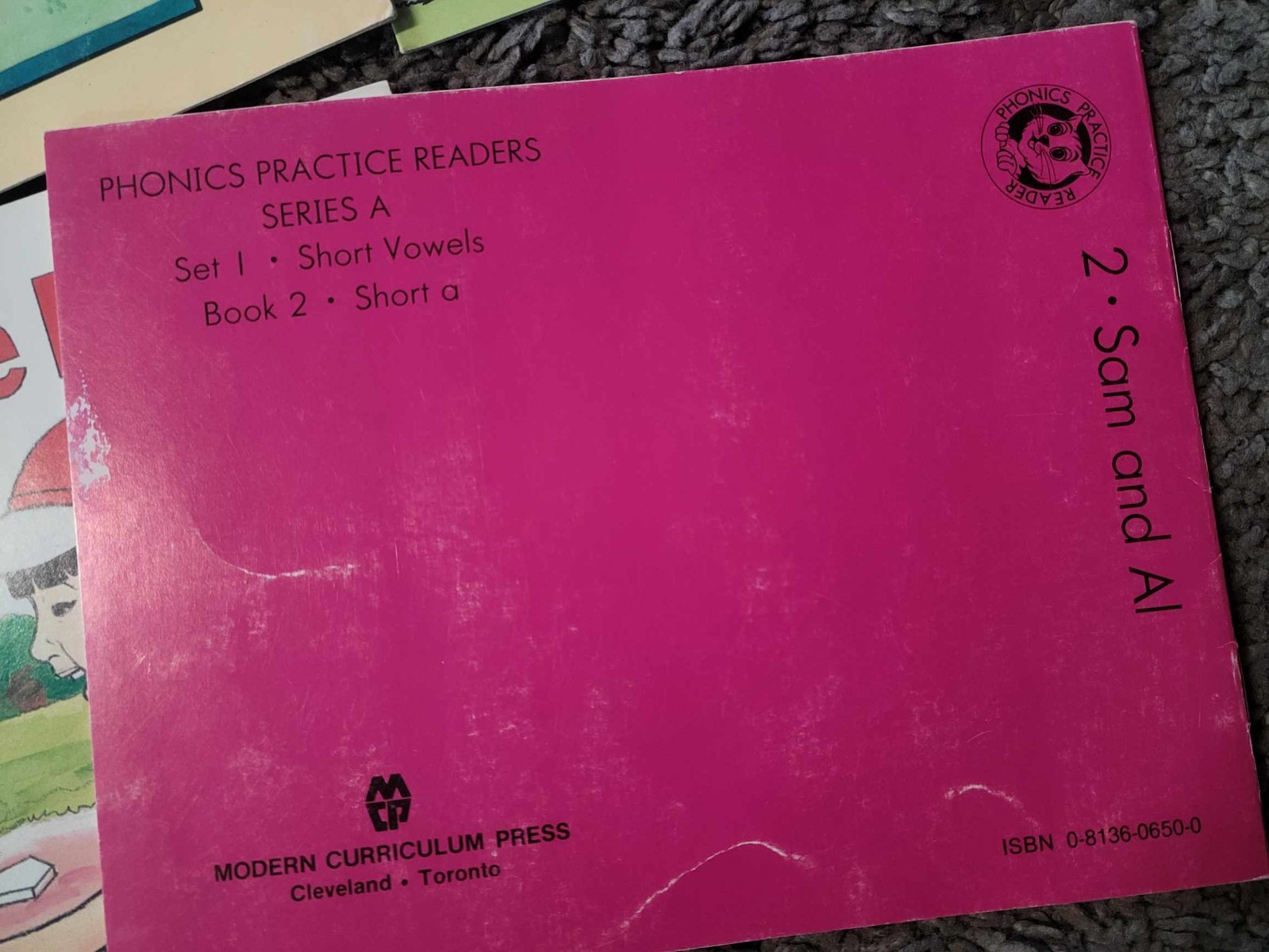 *Modern Curriculum Press Phonics Practice Readers Short Vowels Set A1 B1 Vintage