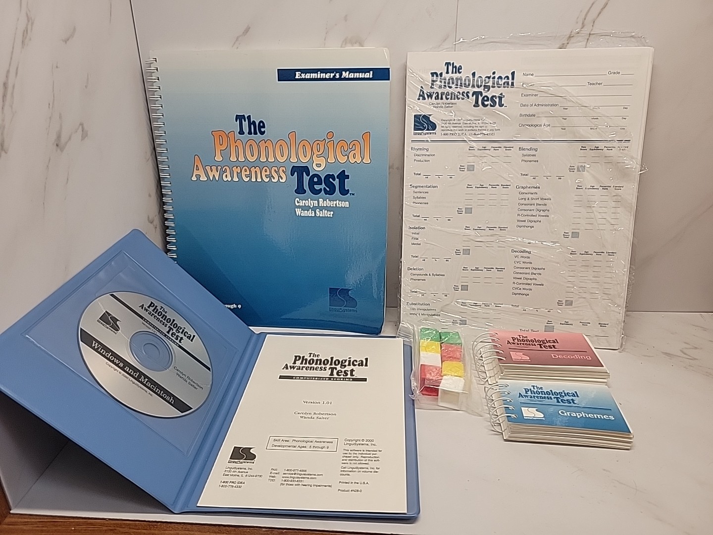 The Phonological Awareness Test Speech/Language Pathology Evaluation Ages 5-9