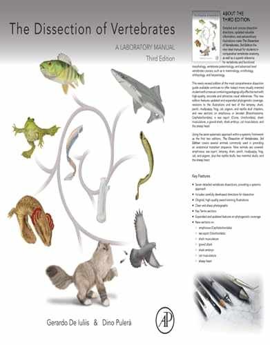 The Dissection of Vertebrates – Paperback, by De Iuliis PhD Gerardo; – Very Good