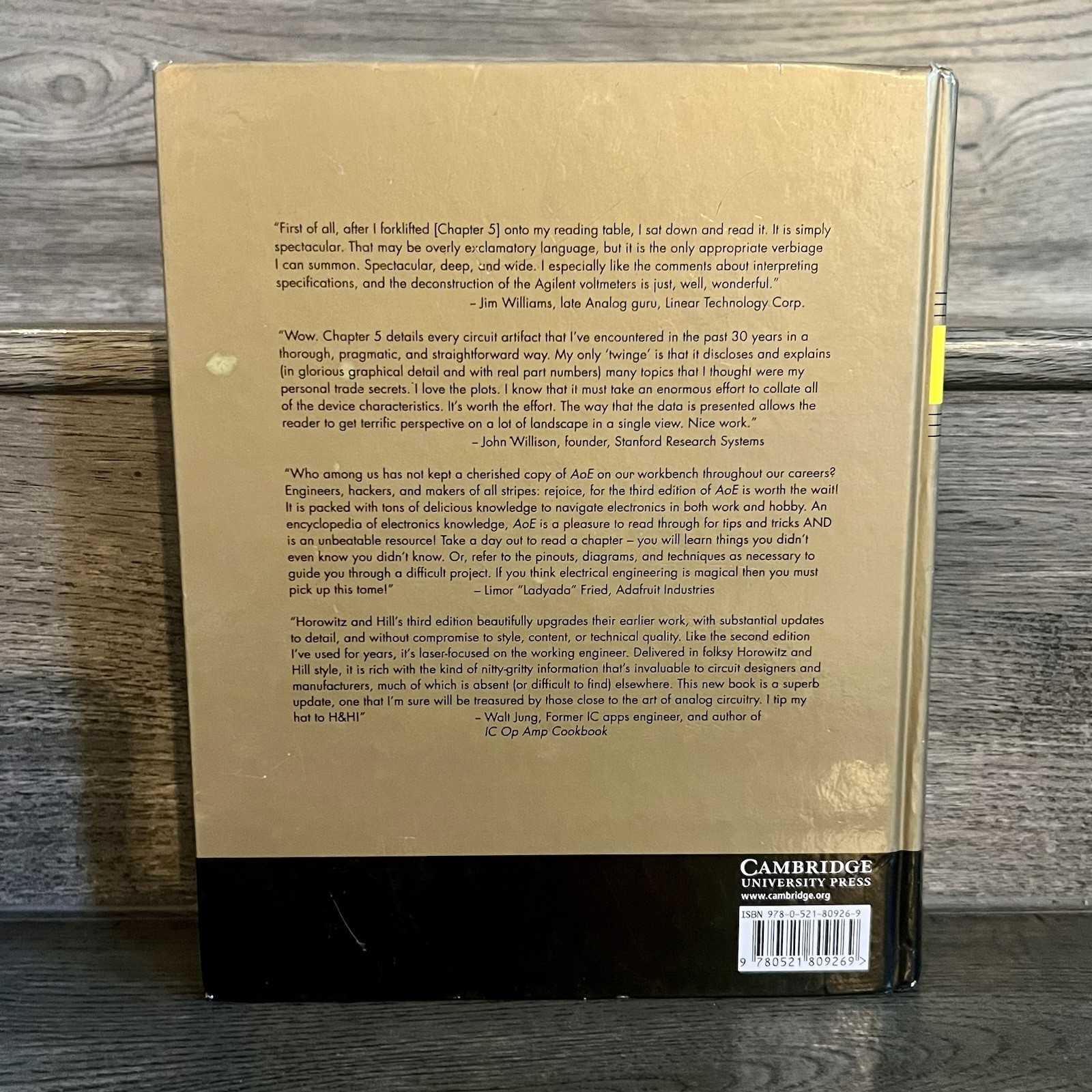 Art of Electronics by Paul Horowitz and Winfield Hill (2019, HC) 3rd Edition