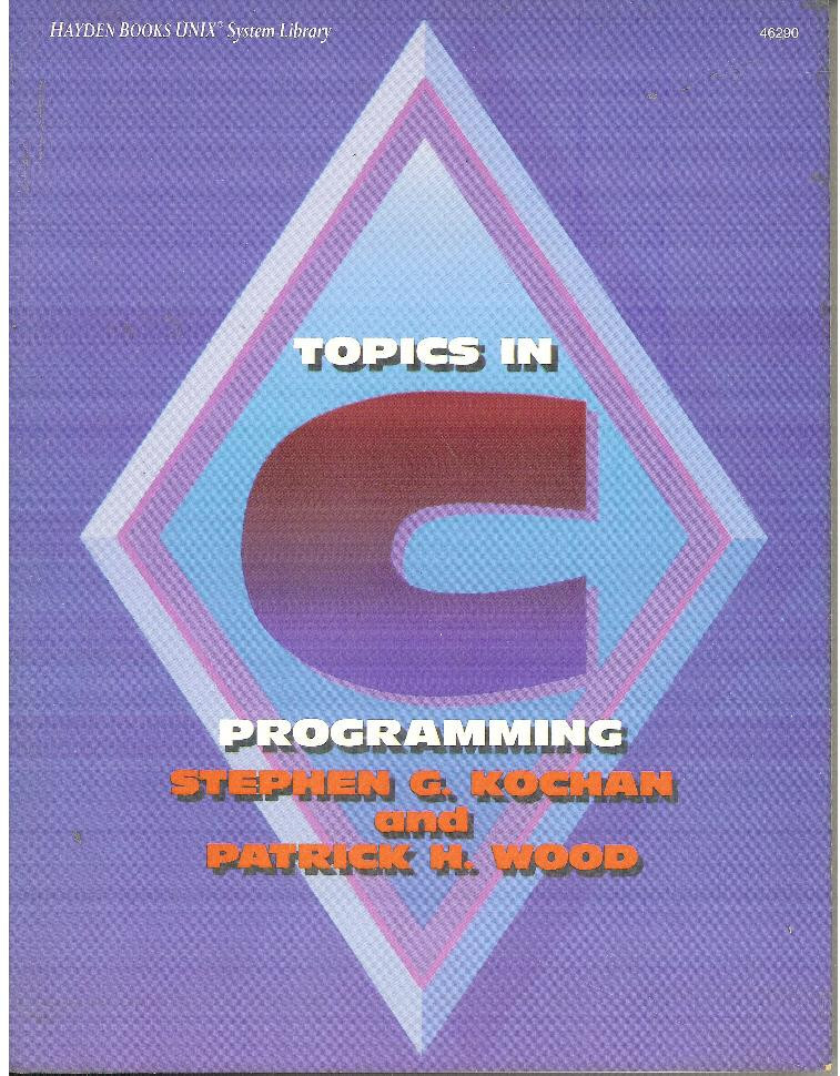 (Lot of 4) C Books: The Language, Data Structure, Tips, Example/Topics