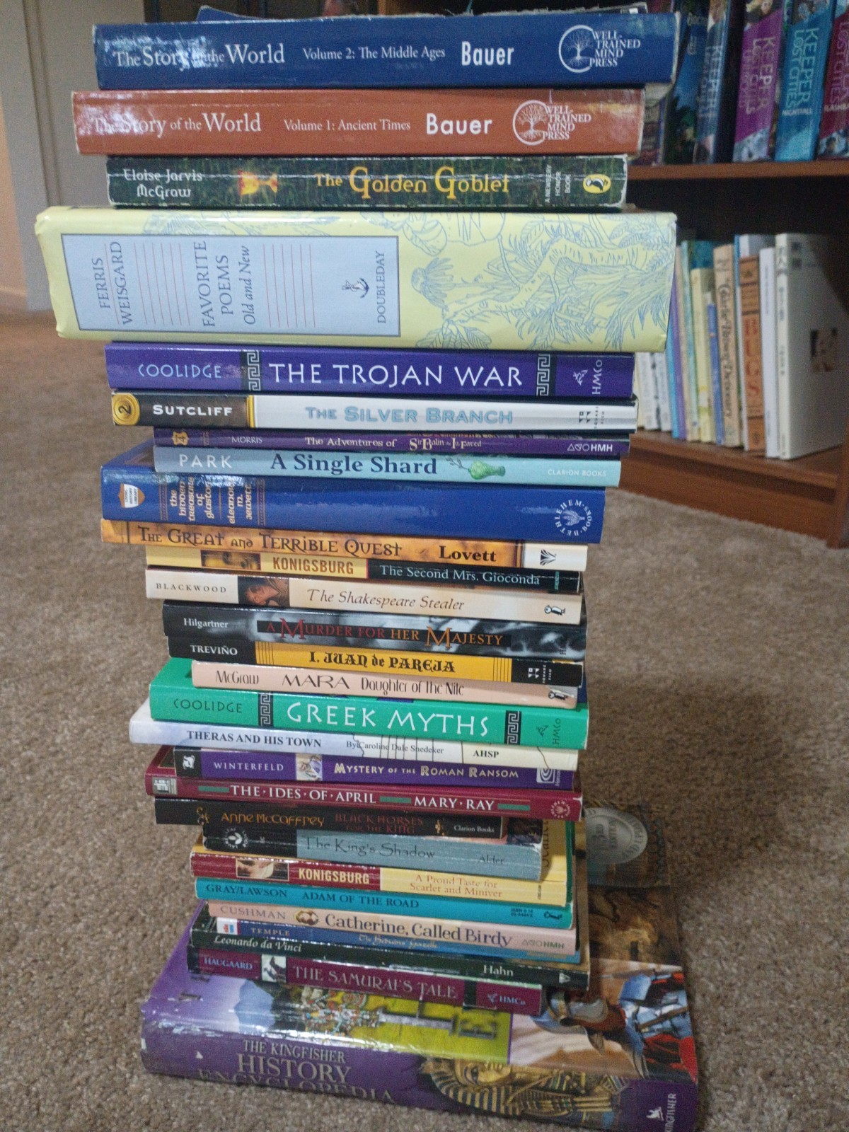 BookShark Level G World History Yr 1/2 11-13 with Language art, Homeschool