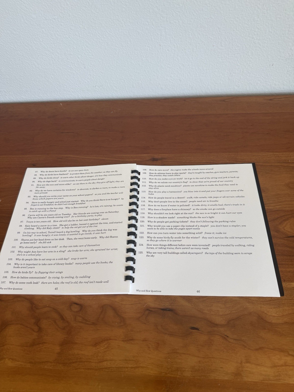Linguisystems MEER Game Questions 1 & 2 Questions for Expressive Reasoning