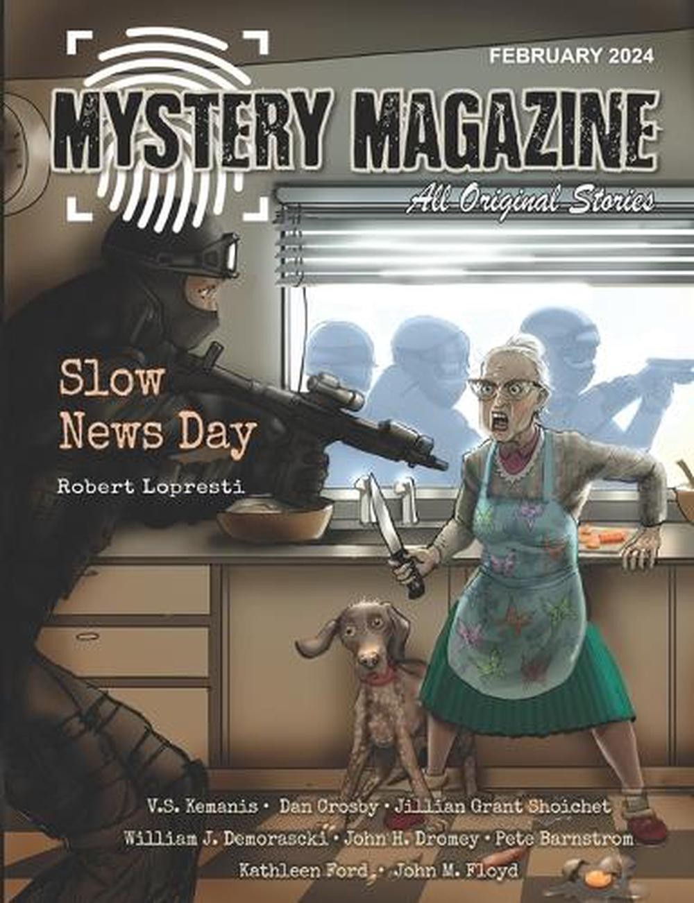 Mystery Magazine: February 2024 by Kerry Carter Paperback Book