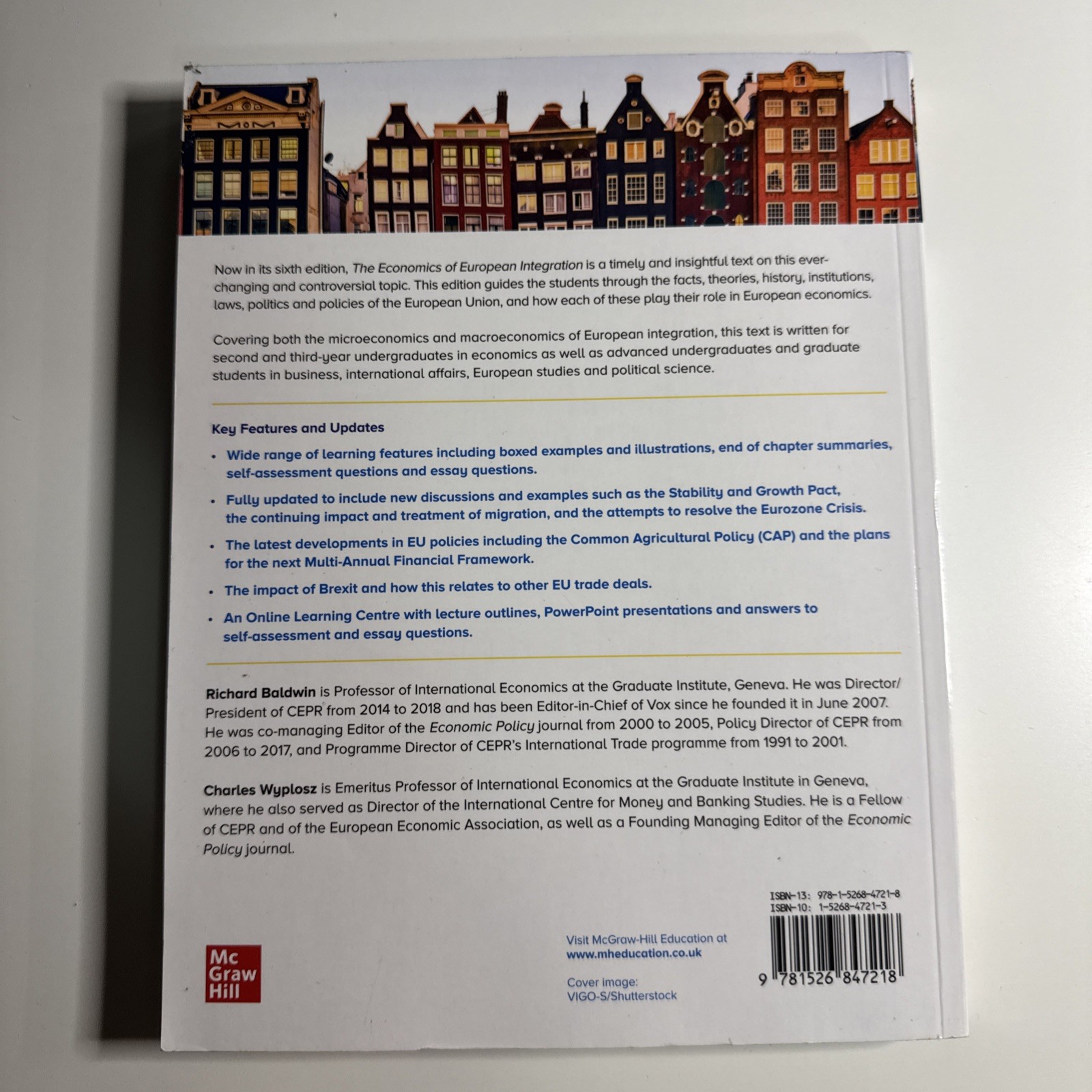 The Economics of European Integration Sixth Edition Baldwin Wyplosz Textbook