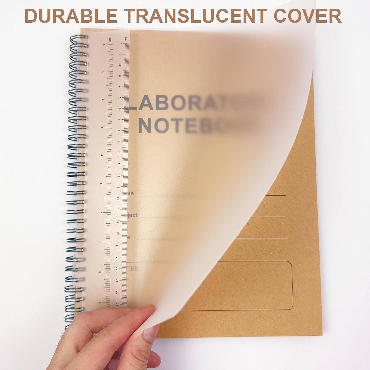 Carbonless Lab Notebook (Scientific Grid Format), 8.5” X 11”, 50 Sets of Pages